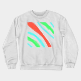 Colorful watercolor abstract texture Crewneck Sweatshirt